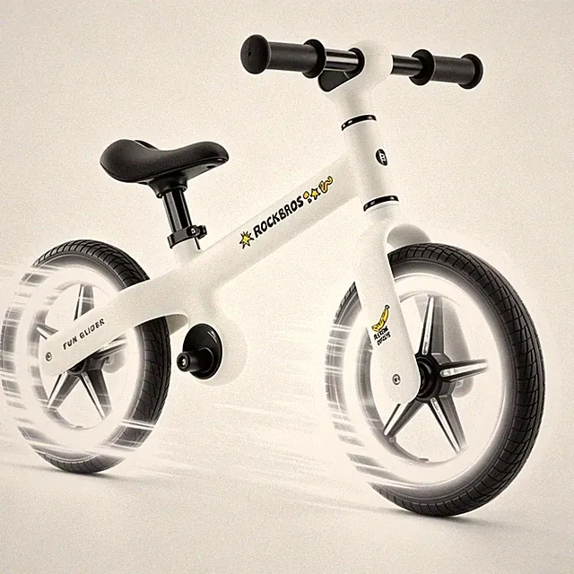 ROCKBROS 12" Kids Balance Bike 2-6 Years Training Bicycle Toddler Ride Toy Child