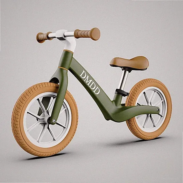 Toddler Balance Bike 2-5 Years Old, 12”No Pedal Kids Indoor Outdoor Toy