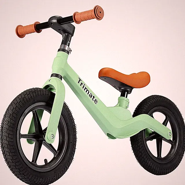 Toddler Balance Bike, Red - No Pedal Sport Bike for 3-5 Year Olds, 12" Inflat...